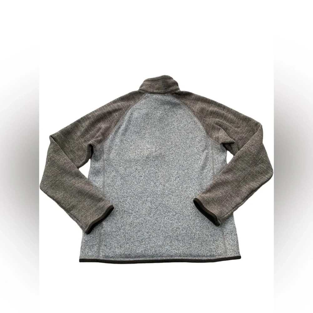 Patagonia Men's Size Medium Brown Tan Better Sweater® Quarter 1/4-Zip Pullover
